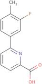 6-(3-Fluoro-4-methylphenyl)picolinic acid