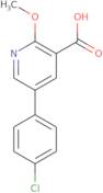 5-(4-Chlorophenyl)-2-methoxynicotinic acid