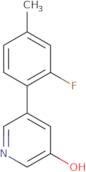 5-(2-Fluoro-4-methylphenyl)pyridin-3-ol