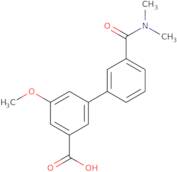 3'-(Dimethylcarbamoyl)-5-methoxy-[1,1'-biphenyl]-3-carboxylic acid