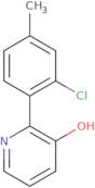 2-(2-Chloro-4-methylphenyl)pyridin-3-ol