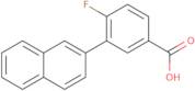 4-Fluoro-3-(naphthalen-2-yl)benzoic acid