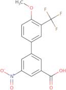 4'-Methoxy-5-nitro-3'-(trifluoromethyl)-[1,1'-biphenyl]-3-carboxylic acid