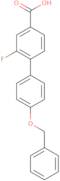 4-(4-Benzyloxyphenyl)-3-fluorobenzoic acid