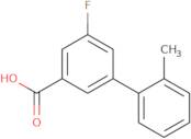 5-Fluoro-3-(2-methylphenyl)benzoic acid