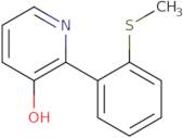 2-(2-Methylsulfanylphenyl)pyridin-3-ol