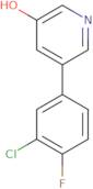5-(3-Chloro-4-fluorophenyl)pyridin-3-ol