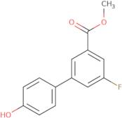 4-(3-Fluoro-5-methoxycarbonylphenyl)phenol