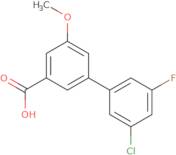 3-(3-Chloro-5-fluorophenyl)-5-methoxybenzoic acid