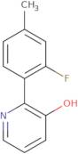 2-(2-Fluoro-4-methylphenyl)pyridin-3-ol