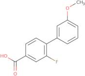 3-Fluoro-4-(3-methoxyphenyl)benzoic acid