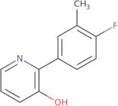 2-(4-Fluoro-3-methylphenyl)pyridin-3-ol