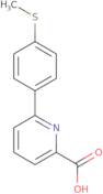 6-(4-Methylthiophenyl)picolinic acid