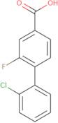 4-(2-Chlorophenyl)-3-fluorobenzoic acid