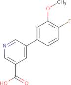 5-(4-Fluoro-3-methoxyphenyl)nicotinic acid