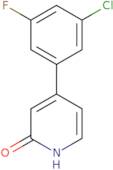 4-(3-Chloro-5-fluorophenyl)-2-hydroxypyridine