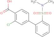 2-Chloro-4-(2-N,N-dimethylsulfamoylphenyl)benzoic acid