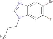 5-Bromo-6-fluoro-1-propylbenzoimidazole