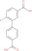 4-(5-Carboxy-2-fluorophenyl)benzoic acid