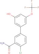 5-(3-Carbamoyl-4-chlorophenyl)-3-trifluoromethoxyphenol