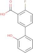 2-Fluoro-5-(2-hydroxyphenyl)benzoic acid