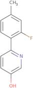 6-(2-Fluoro-4-methylphenyl)pyridin-3-ol