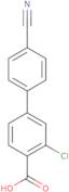 3-Chloro-4'-cyano-[1,1'-biphenyl]-4-carboxylic acid