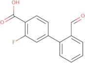 2-Fluoro-4-(2-formylphenyl)benzoic acid