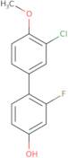 4-(3-Chloro-4-methoxyphenyl)-3-fluorophenol