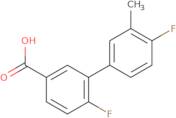 4',6-Difluoro-3'-methyl-[1,1'-biphenyl]-3-carboxylic acid