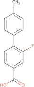 3-Fluoro-4-(4-methylphenyl)benzoic acid