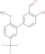 4-Hydroxy-2'-methoxy-5'-(trifluoromethyl)-[1,1'-biphenyl]-3-carbaldehyde