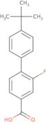 3-Fluoro-4-(4-t-butylphenyl)benzoic acid