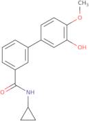 5-[3-(Cyclopropylaminocarbonyl)phenyl]-2-methoxyphenol