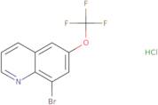 8-Bromo-6-trifluoromethoxyquinoline HCl