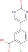 5-(3-Carboxy-4-chlorophenyl)-2-hydroxypyrimidine