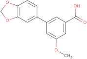 3-(Benzo[d][1,3]dioxol-5-yl)-5-methoxybenzoic acid