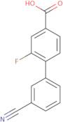 4-(3-Cyanophenyl)-3-fluorobenzoic acid