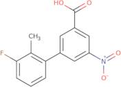 3'-Fluoro-2'-methyl-5-nitro-[1,1'-biphenyl]-3-carboxylic acid