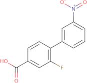 3-Fluoro-4-(3-nitrophenyl)benzoic acid