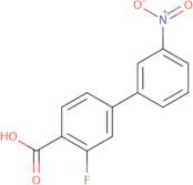 2-Fluoro-4-(3-nitrophenyl)benzoic acid