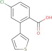 4-Chloro-2-(thiophen-3-yl)benzoic acid