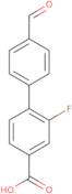 2-Fluoro-4'-formyl-[1,1'-biphenyl]-4-carboxylic acid