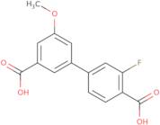 3-(4-Carboxy-3-fluorophenyl)-5-methoxybenzoic acid