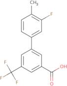 3-(3-Fluoro-4-methylphenyl)-5-trifluoromethylbenzoic acid