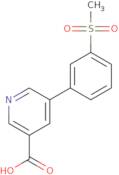 5-(3-Methylsulfonylphenyl)nicotinic acid