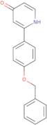 2-(4-Benzyloxyphenyl)-4-hydroxypyridine