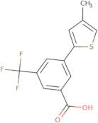 3-(4-Methylthiophenyl)-5-trifluoromethylbenzoic acid