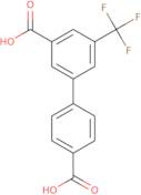 3-(4-Carboxyphenyl)-5-trifluoromethylbenzoic acid