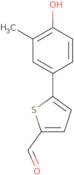 4-(5-Formylthiophen-2-yl)-2-methylphenol